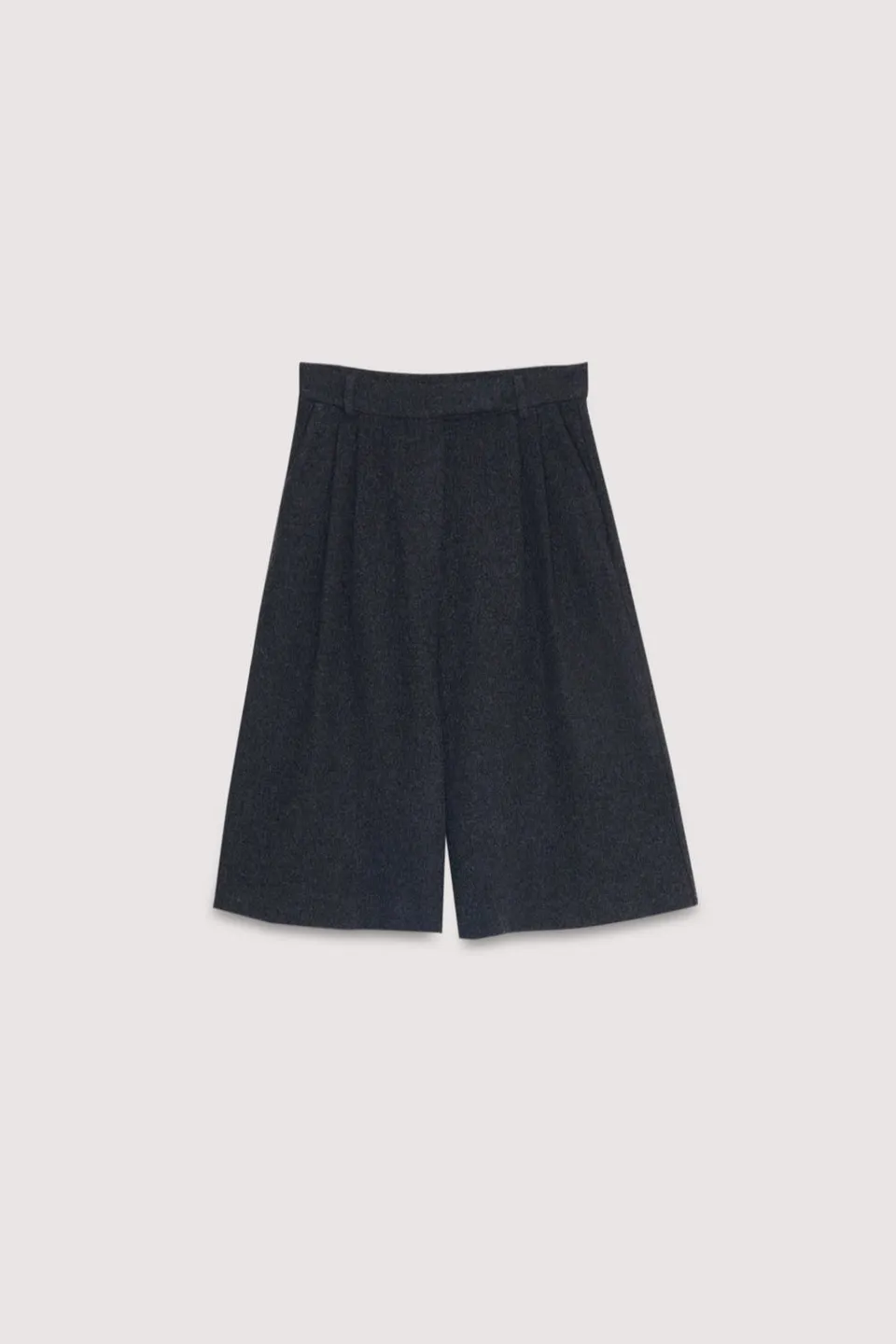 The New Society Dione Bermuda Donna Grigia in Lana