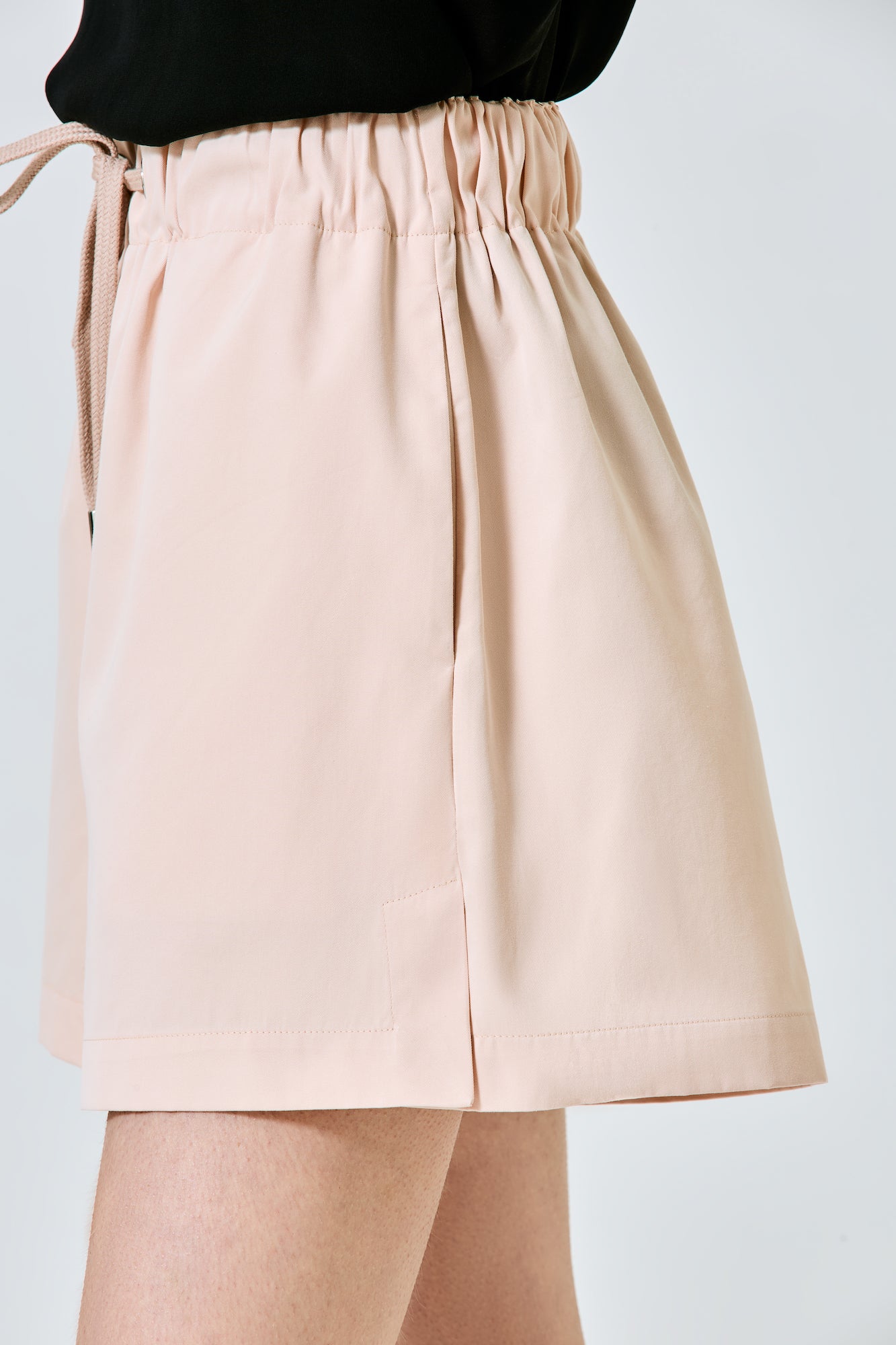 Sa Su Phi Valentina shorts in cotone e seta rosa