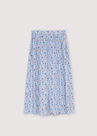 The New Society Cloe gonna lunga donna blu fantasia floreale