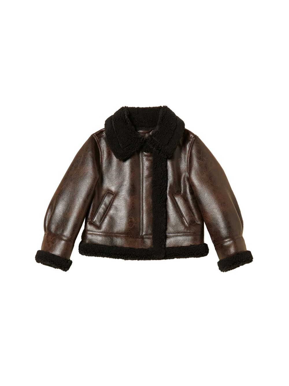 Twinset Girl 262GJ2030 Giubbotto bambina moro nero