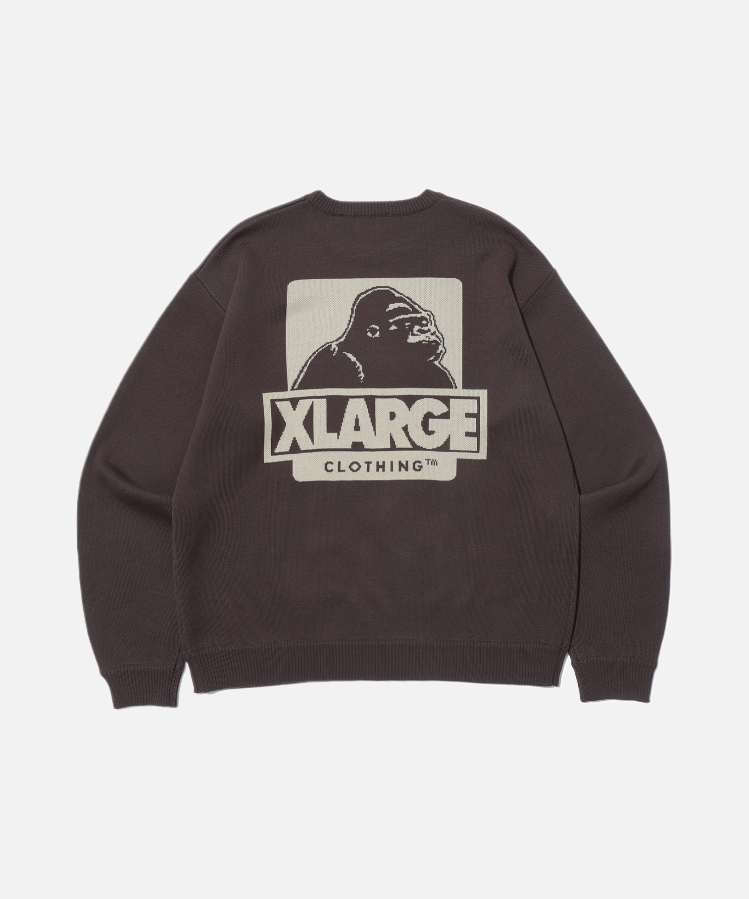 X-Large Backside OG Crewneck maglione logo schiena