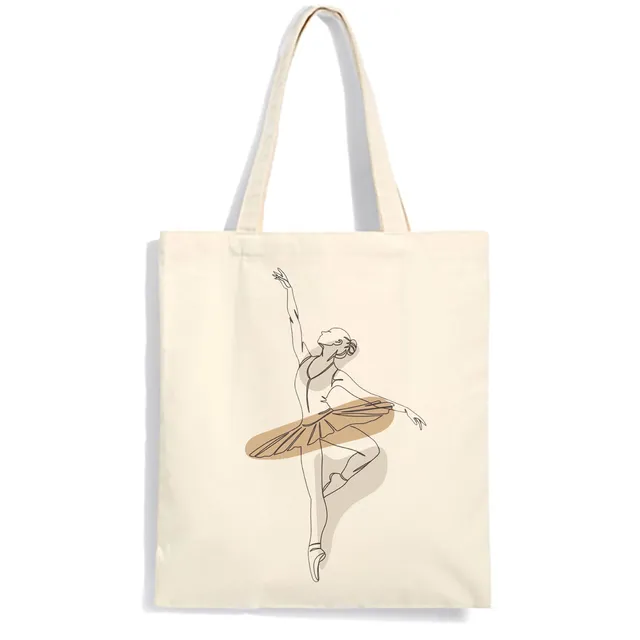 Mr. Gadgets Danza shopper ballerina in cotone leggera