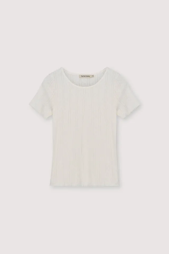 The New Society Romero maglietta Pure Cloud donna cotone