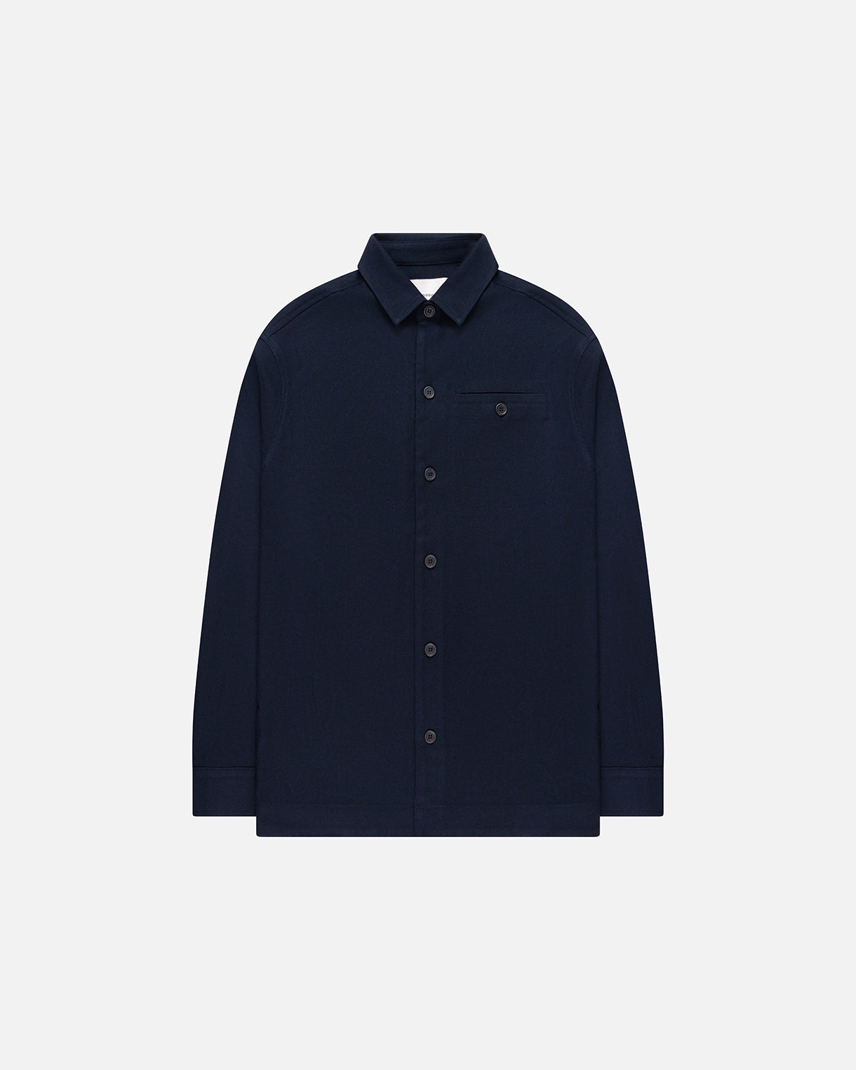 GOODPEOPLE Seppe camicia relaxed blu stretch