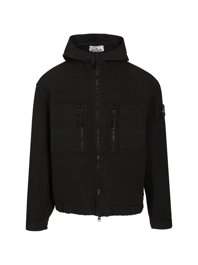 Stone Island L2S151200011 camicia nera cotone