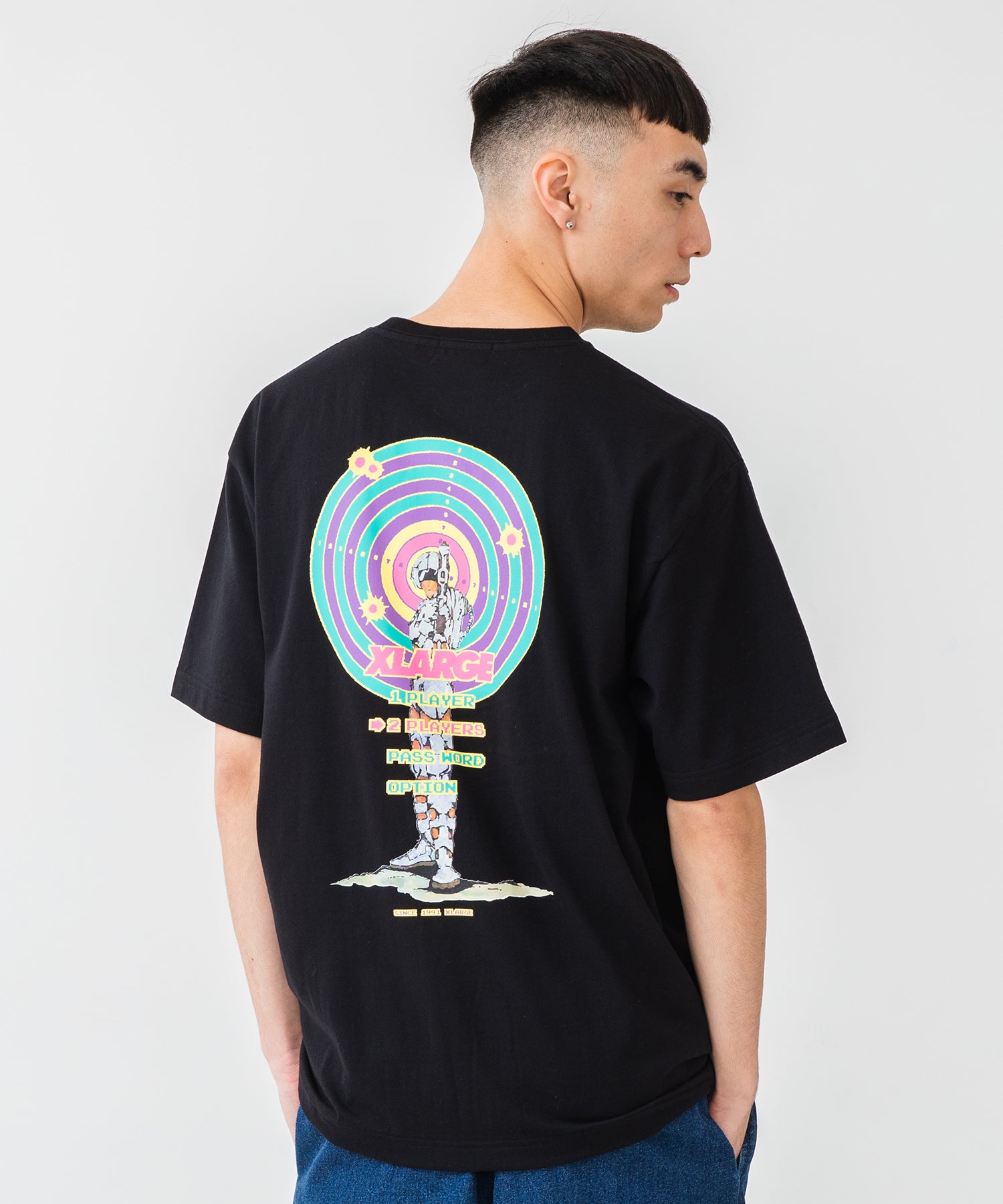 X-Large S/S Target Pocket t-shirt bianca