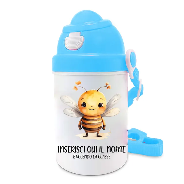 Mr. Gadgets Ape Azzurro borraccia bambini azzurra