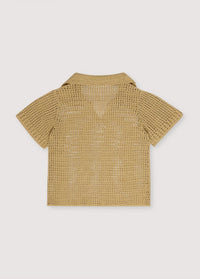 The New Society Calipso polo donna Hemp uncinetto