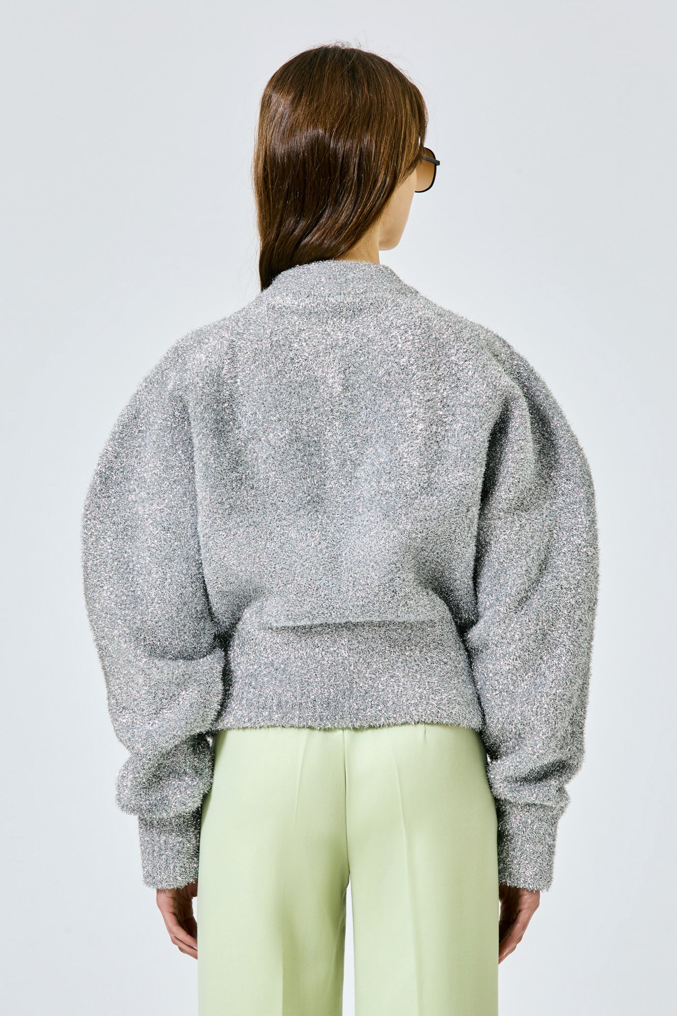Sa Su Phi Disco bomber lurex argento