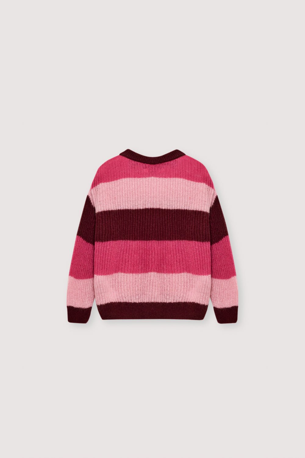 The New Society Astrid maglione Plum Fantasy mohair