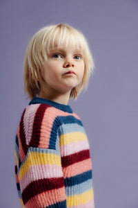 The New Society Julia maglione righe mohair