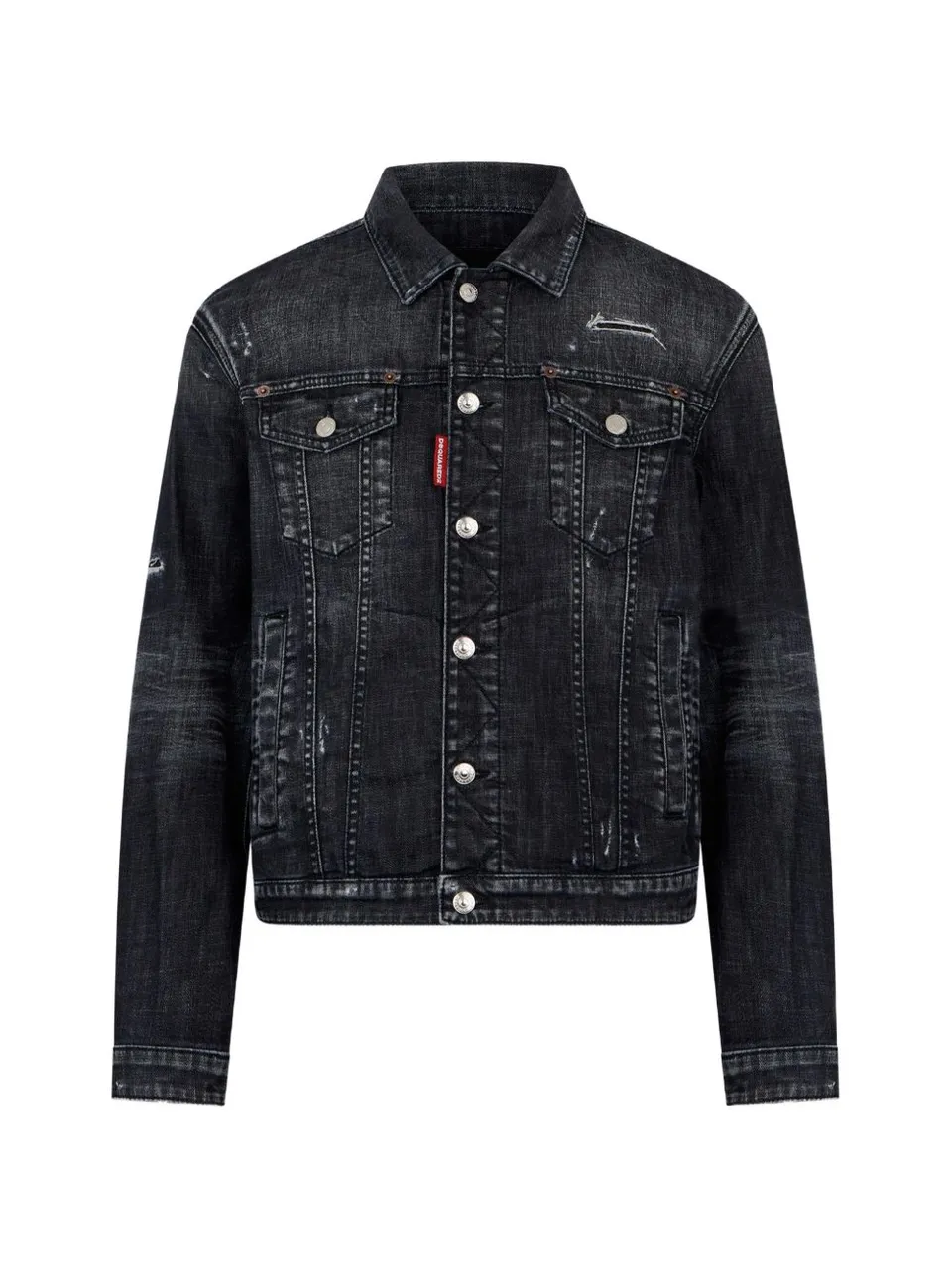 DSQUARED2 S74AM1729 Giubbotto Bomber Nero Uomo 50