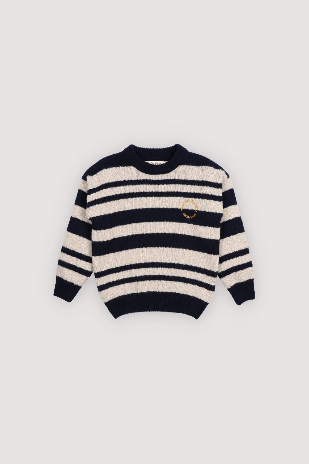 The New Society Jorge maglione righe blu navy 6 anni