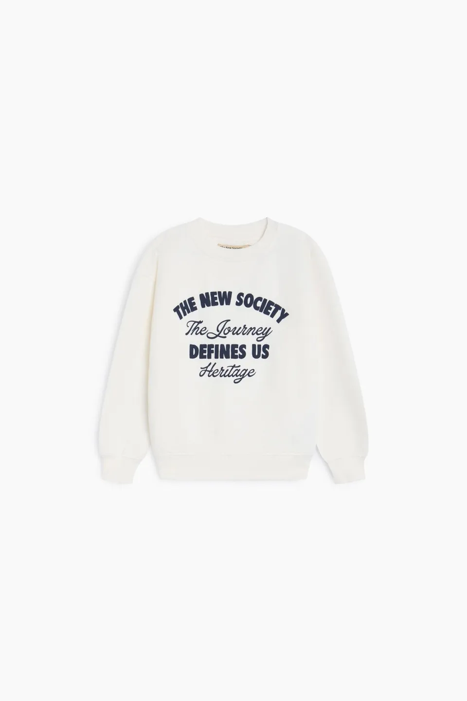 The New Society Bay felpa bambino in cotone