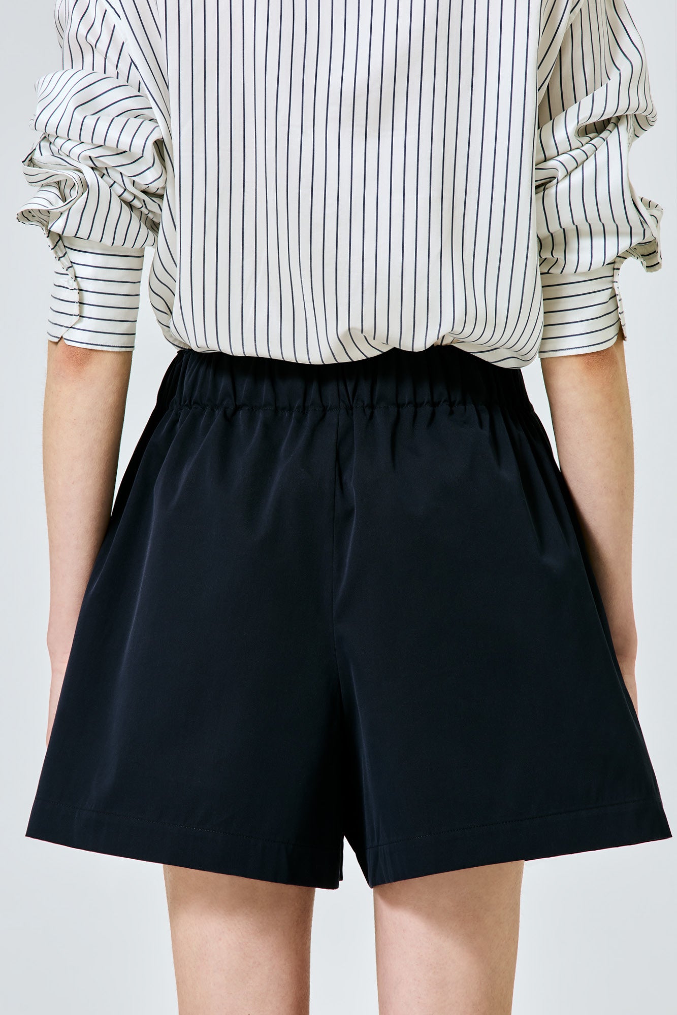 Sa Su Phi Valentina shorts cotone seta blu