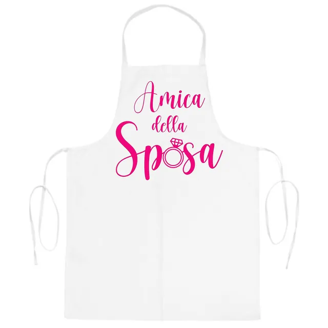Mr. Gadgets Amica Della Sposa grembiule cucina personalizzato