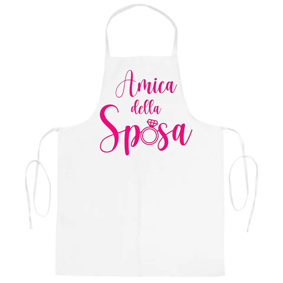 Mr. Gadgets Amica Della Sposa grembiule cucina personalizzato