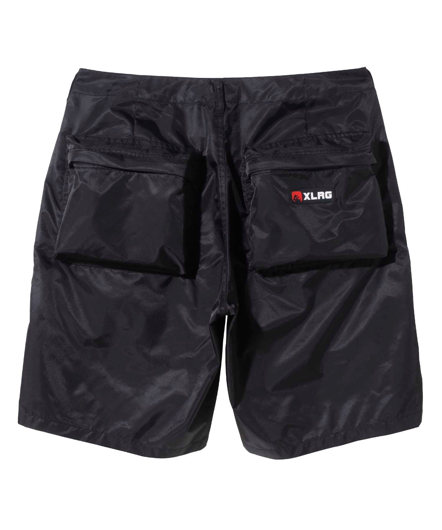 X-Large Big Pocket pantaloncini nero 6 tasche