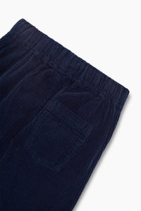 The New Society Elio pantalone bambino velluto Black Iris