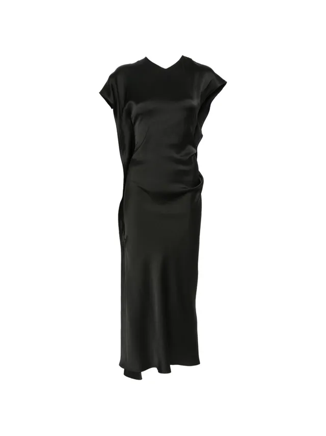 Victoria Beckham 1326WDR007380E Abito Midi Nero