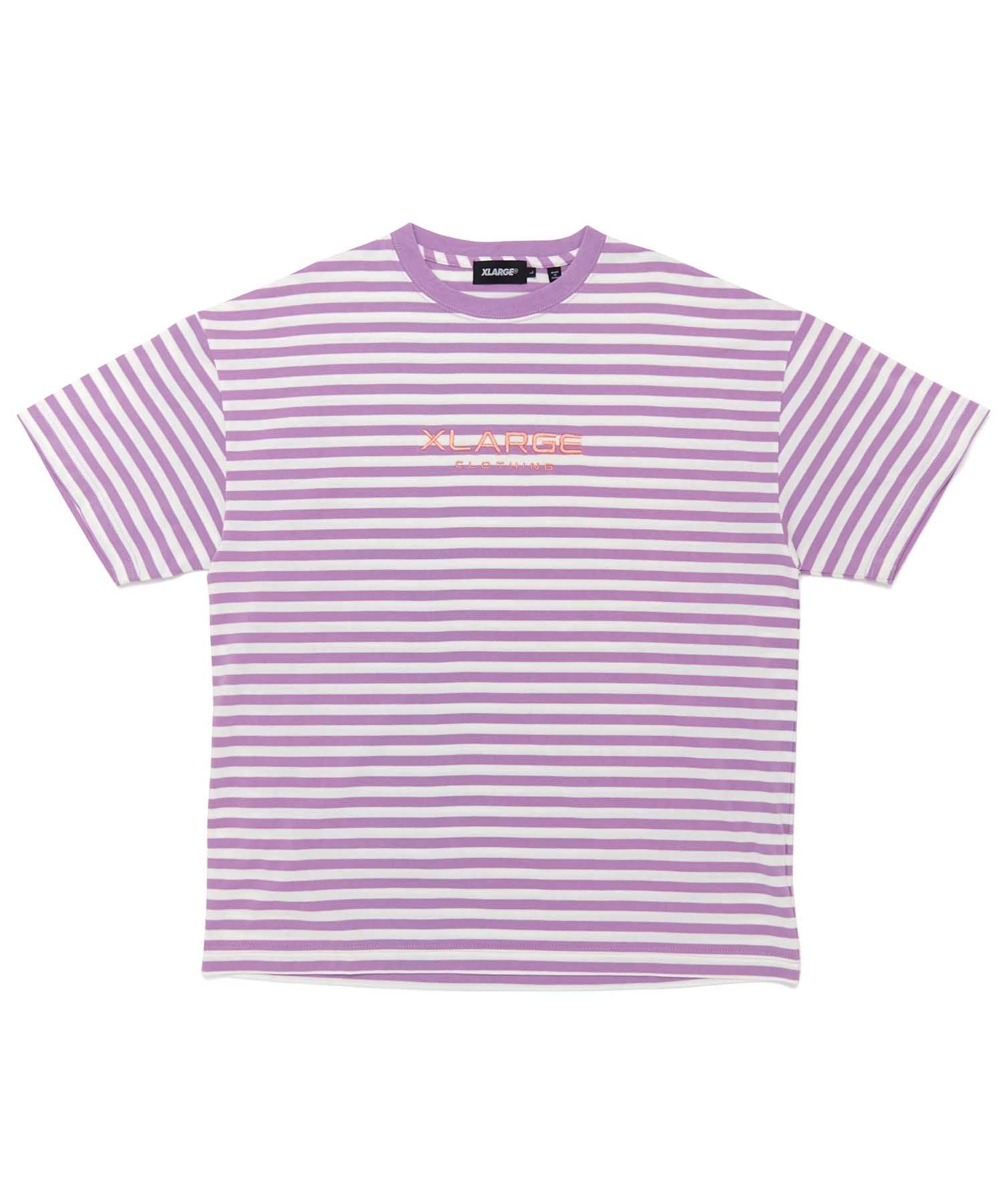 X-Large Richard Border t-shirt lilla S cotone spesso