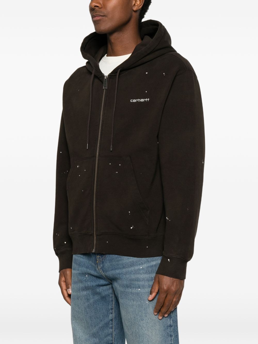 Carhartt I036913 felpa tobacco uomo
