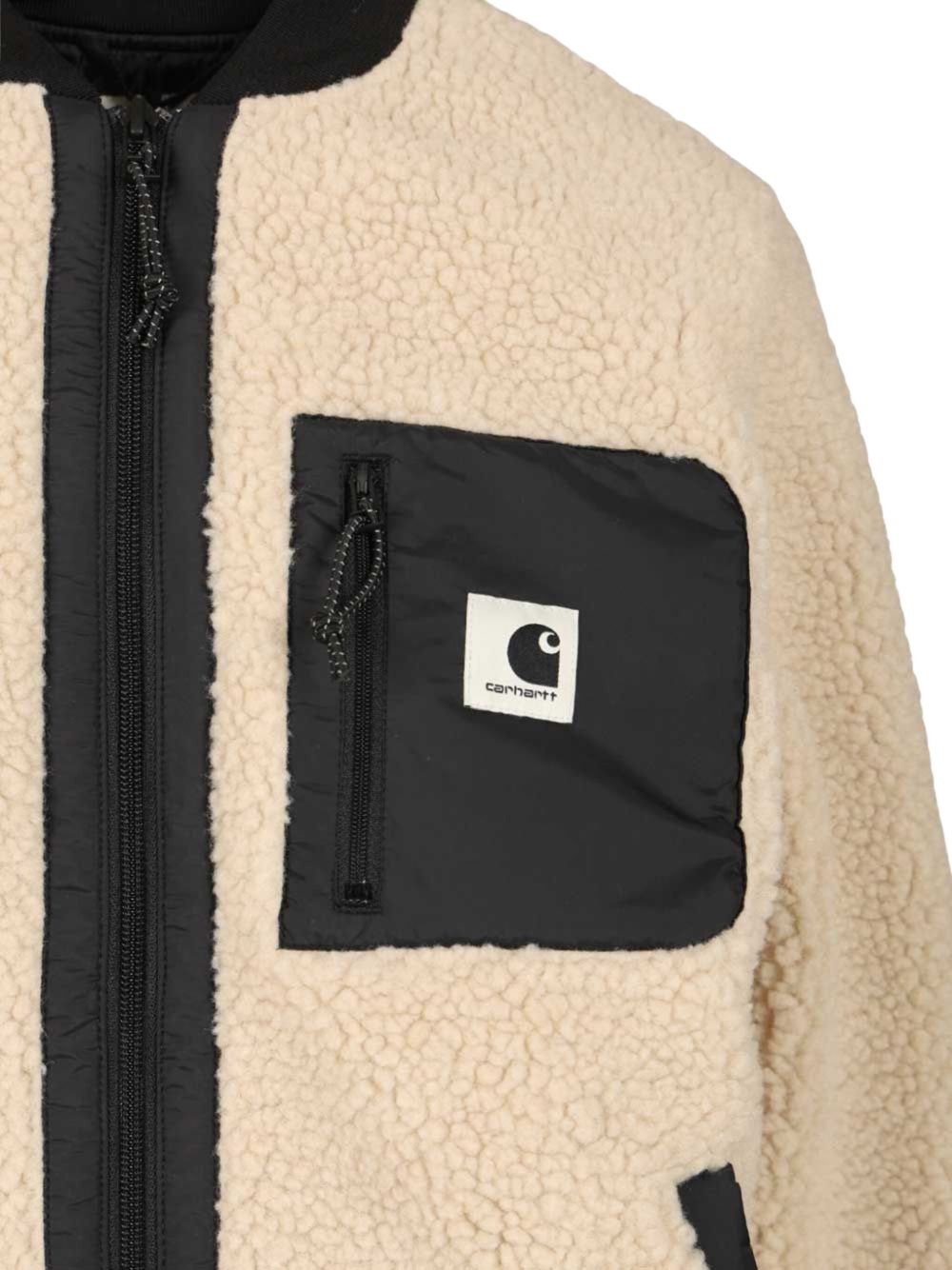 Carhartt I035697 bomber Fleur de Sel Black donna