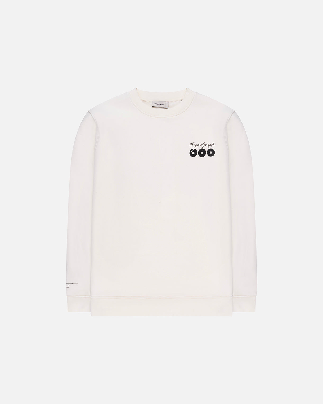 GOODPEOPLE Laurent maglione panna cotone 100%