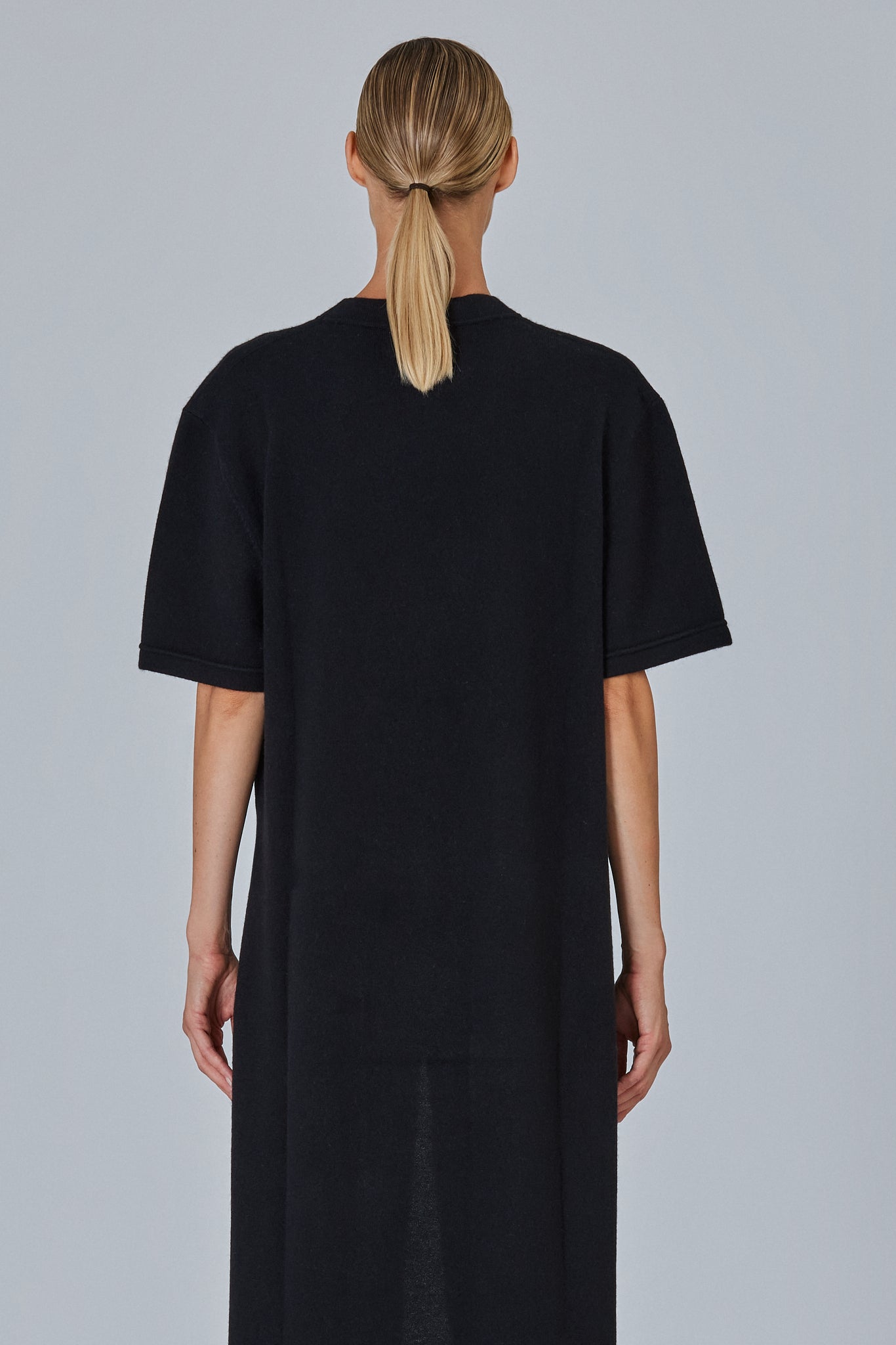 Sa Su Phi Tail T-shirt cropped cashmere con coda