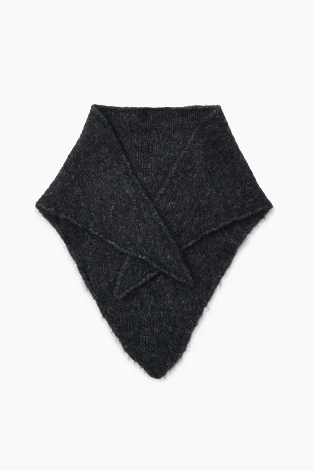 The New Society Nara bandana lana alpaca grigio