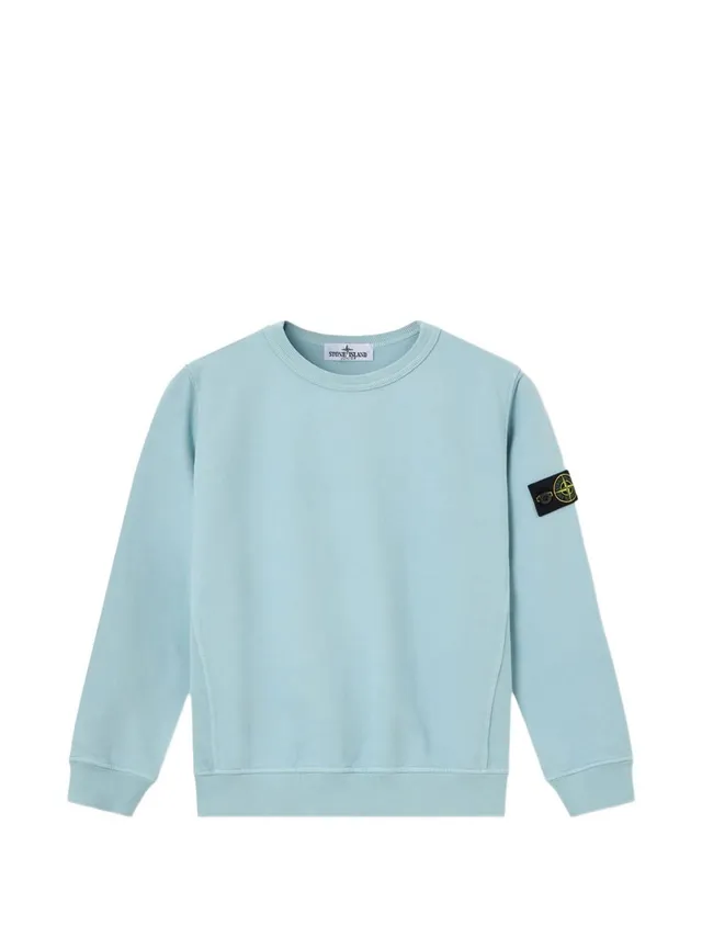 Stone Island Junior L2S166100001 maglia dust blue bimbo