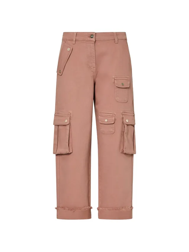 LIU JO Black CF6227T1819 pantaloni nude skin