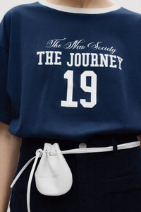 The New Society TNS White Purse borsa bianca pelle
