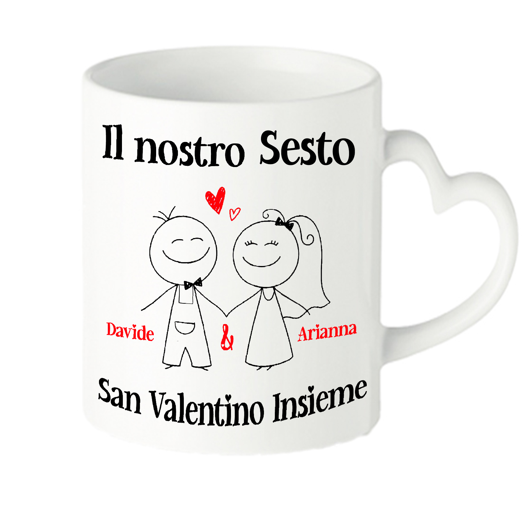 Mr. Gadgets Il Nostro San Valentino tazza innamorati