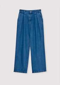 The New Society TNS Tencel pantalone donna denim medio