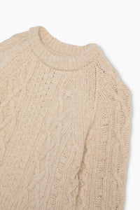 THE NEW SOCIETY Echo Jumper maglione lana ricamato