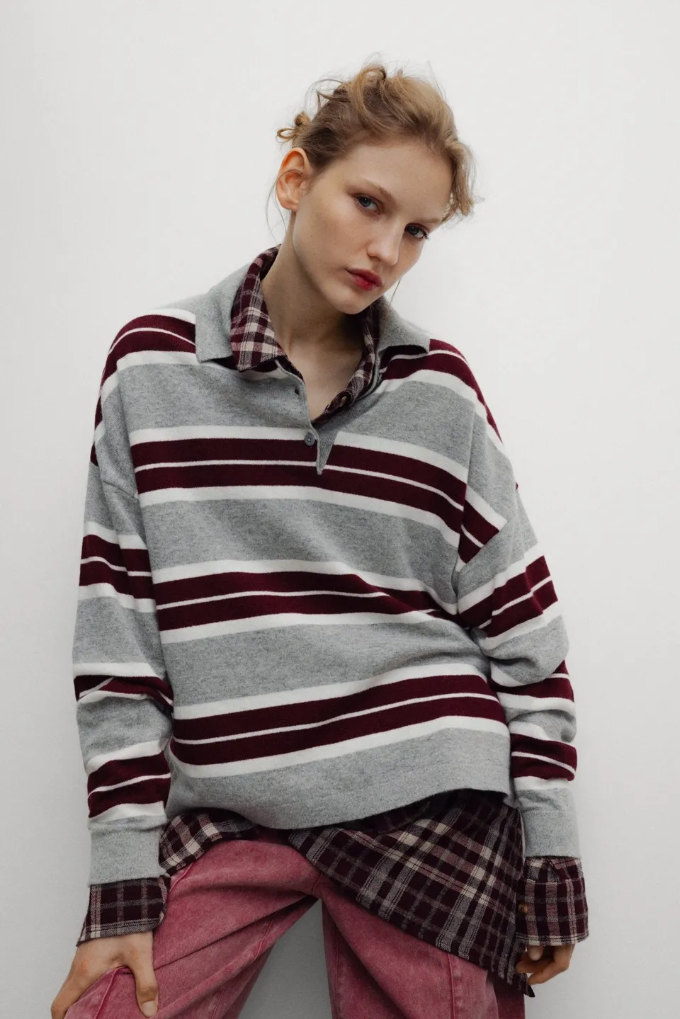 THE NEW SOCIETY Spin polo donna lana cashmere