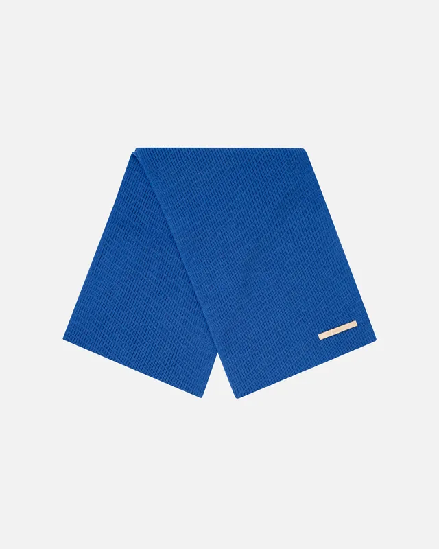 Goodpeople Xalfa sciarpa blu alpaca