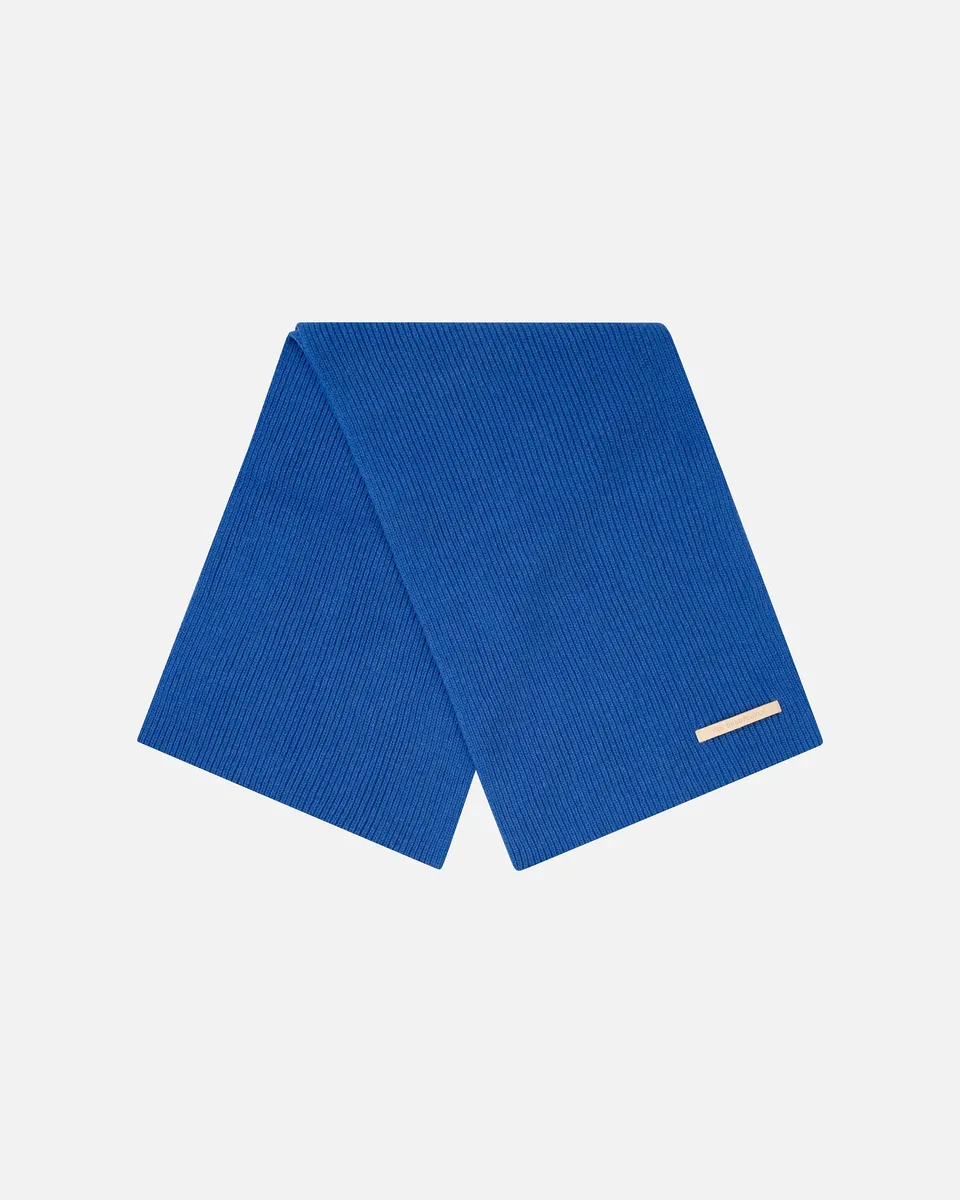 Goodpeople Xalfa sciarpa blu alpaca
