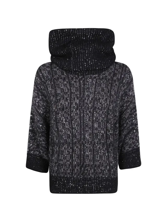 D. Exterior 63218 maglia caffè da donna
