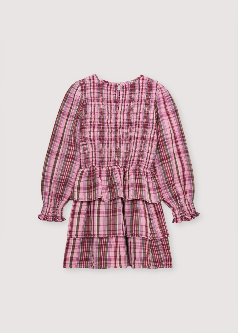 The New Society Adriana abito bambina 6 anni quadri