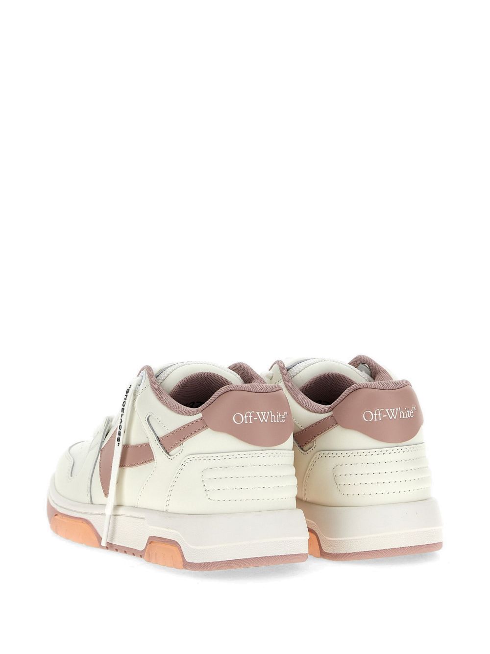 Off-White W259C9L018 sneakers donna bianco rosa suola gomma