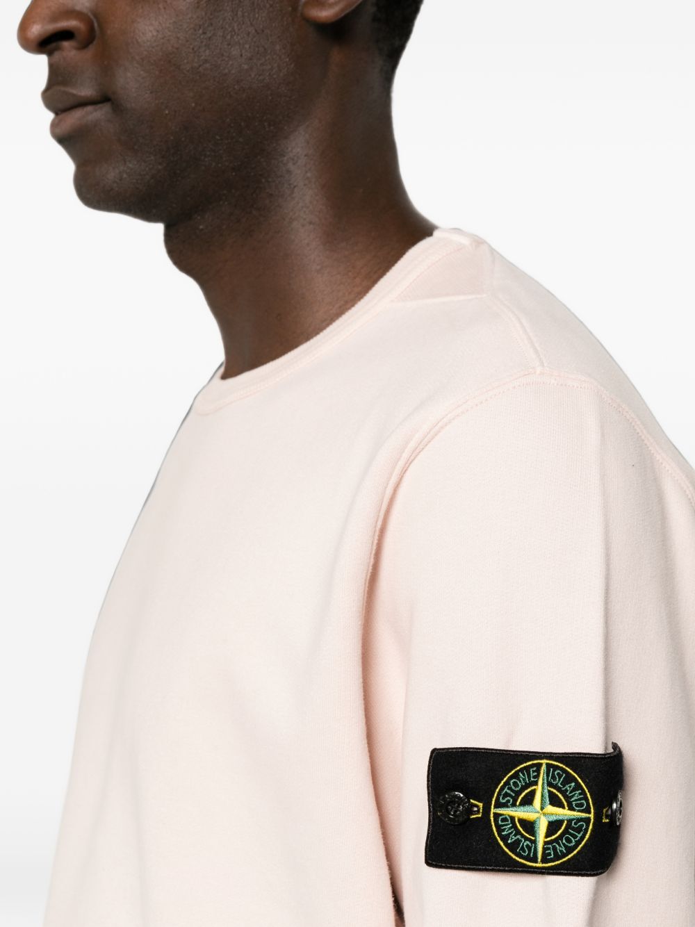 Stone Island L2S156100049 felpa antique rose