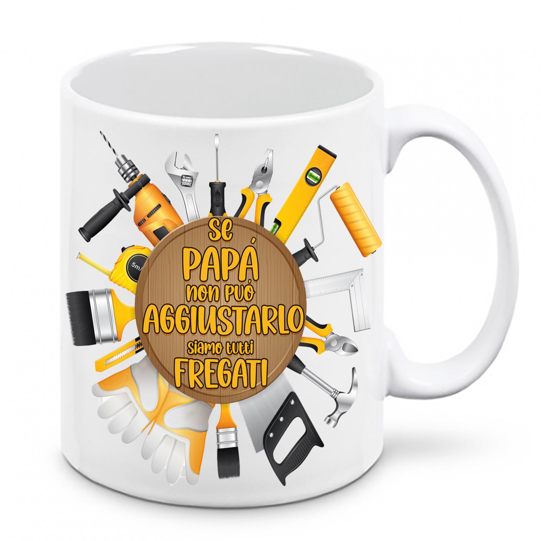 Mr. Gadgets Papà Aggiusta Tutto tazza festa del papà