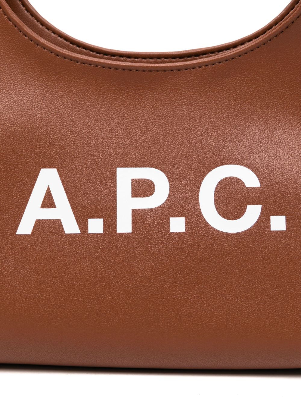 A.P.C. PUAAT F67027CAD borsa a mano marrone magnetica