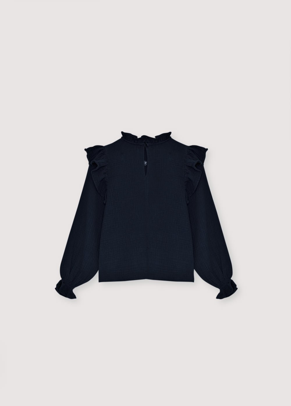 The New Society Maitea blusa bambina 6 anni blu cotone