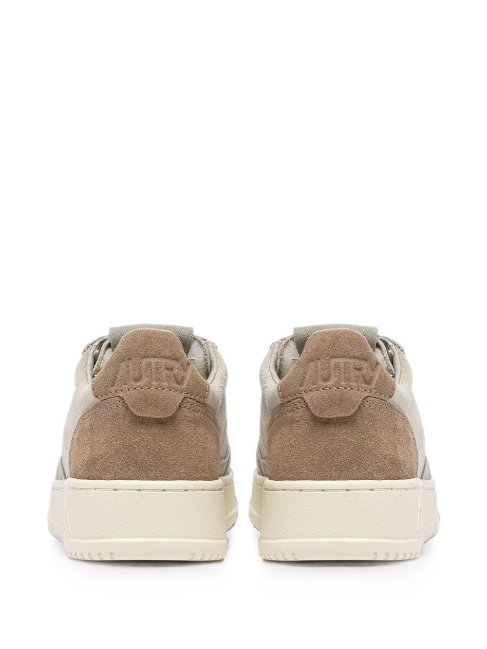 Autry Medalist Low AULMTS37 sneakers beige pelle scamosciata