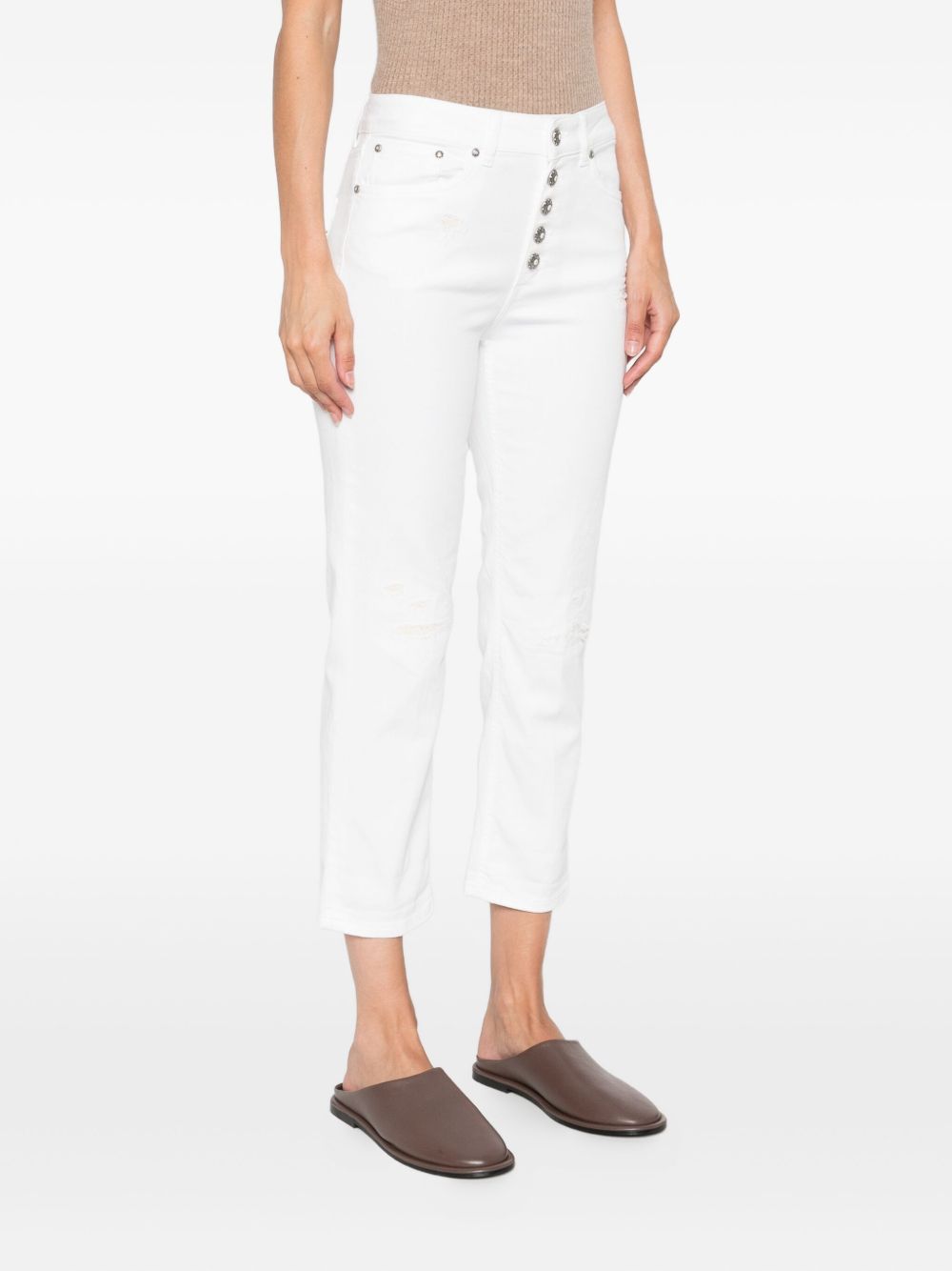 Dondup DP268B DF0310D800 jeans donna blu