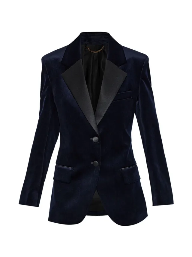 Victoria Beckham 1425WJK007244B giacca donna midnight