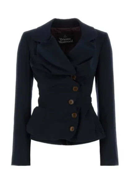 Vivienne Westwood 1401006C giacca blu navy donna